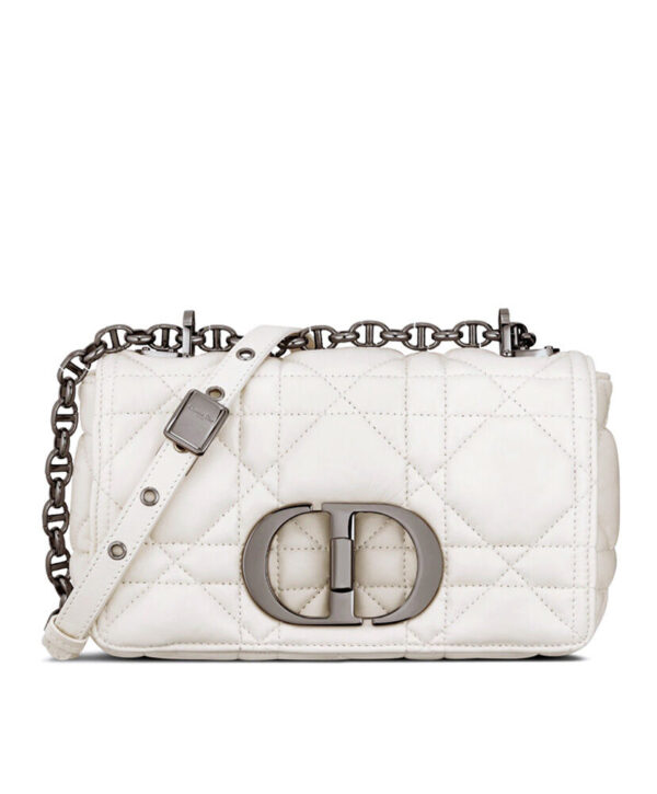 Christian Dior Small Dior Caro Bag Cream