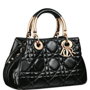 Christian Dior Medium Lady 95.22 Bag Black