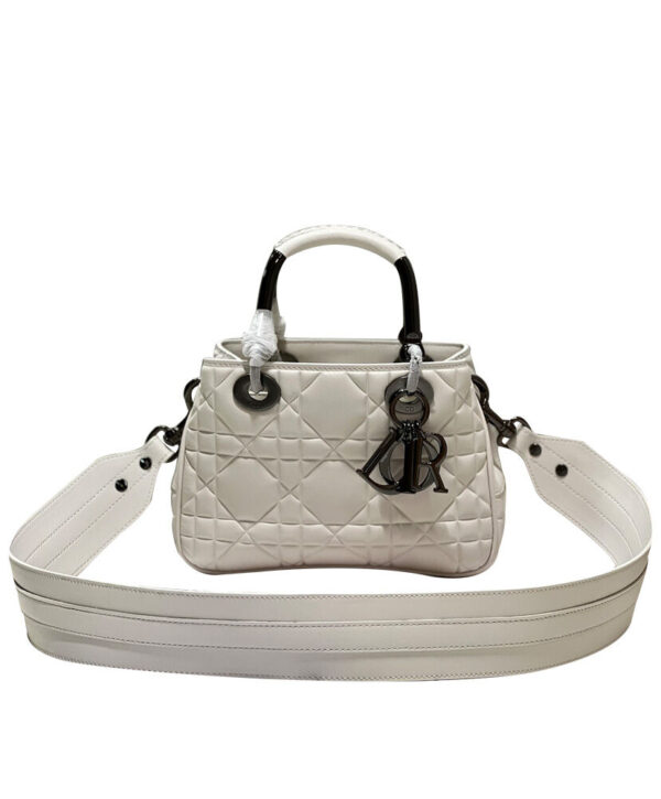 Christian Dior Small Lady 95.22 Bag Cream