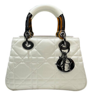 Christian Dior Small Lady 95.22 Bag Cream