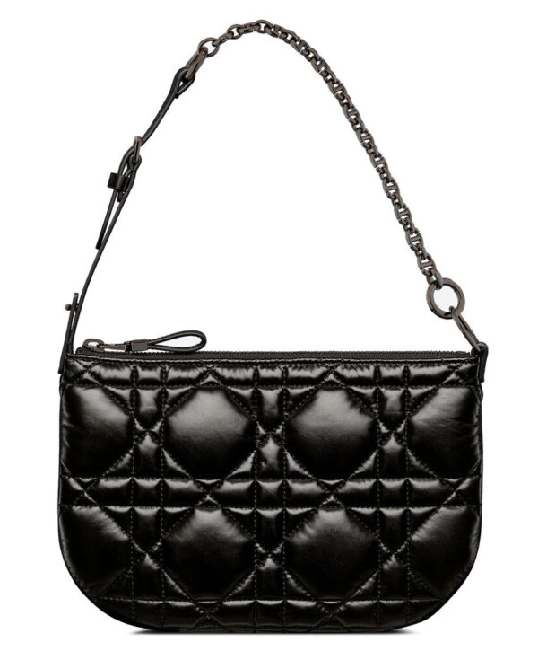 Christian Dior Mini Dior Caro Tulip Bag Black