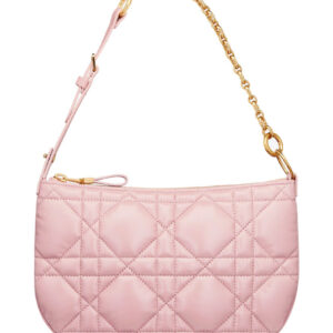 Christian Dior Mini Dior Caro Tulip Bag Pink