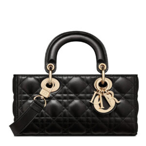 Christian Dior Small Lady D-Joy Bag Black