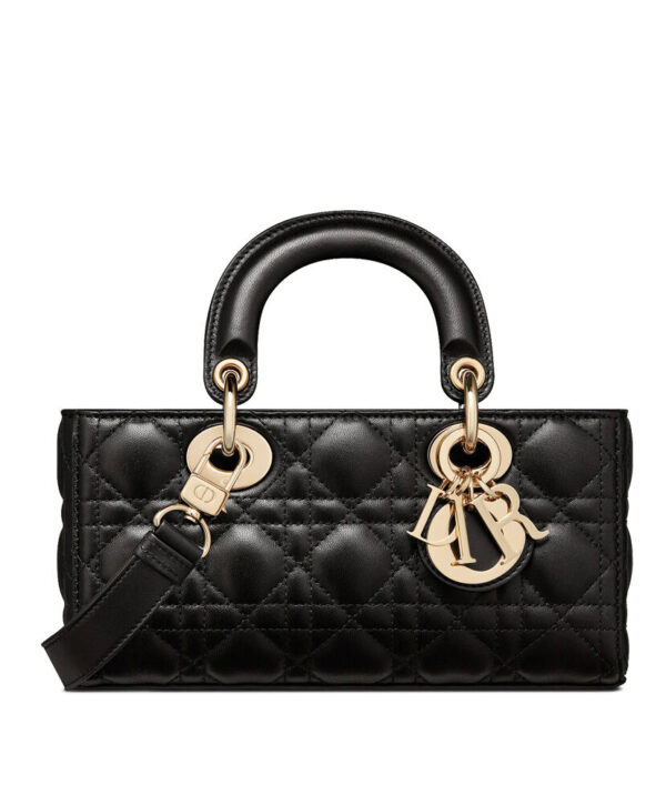 Christian Dior Small Lady D-Joy Bag Black