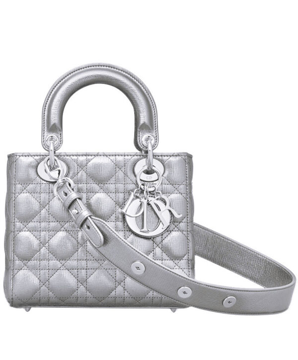 Christian Dior Lady Dior Bag 2017 Silver