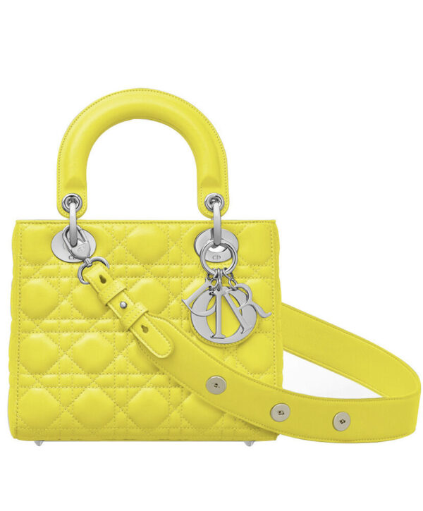 Christian Dior Lady Dior Bag 2017 Yellow