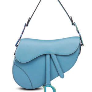 Christian Dior Saddle Bag Blue