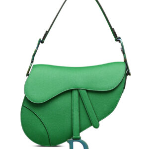 Christian Dior Saddle Bag Green