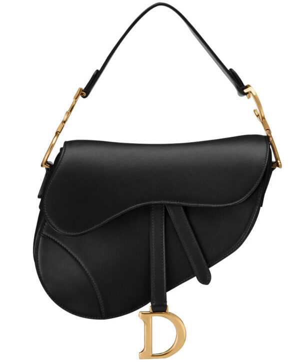 Christian Dior Saddle Bag M0446 Black