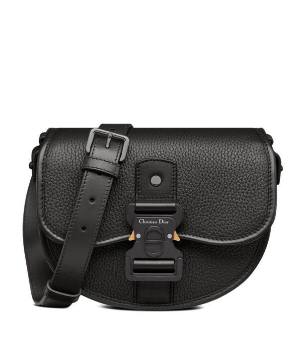 Christian Dior Gallop Messenger Bag Black