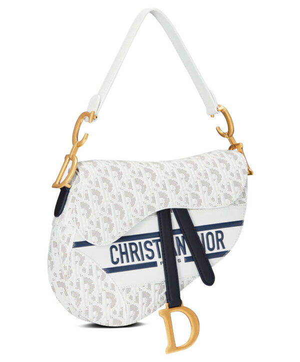 Christian Dior Saddle Bag Cream