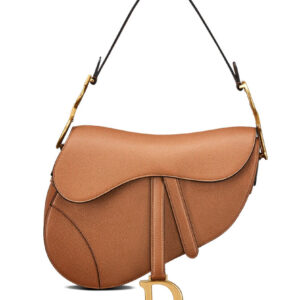 Christian Dior Saddle Bag Coffee