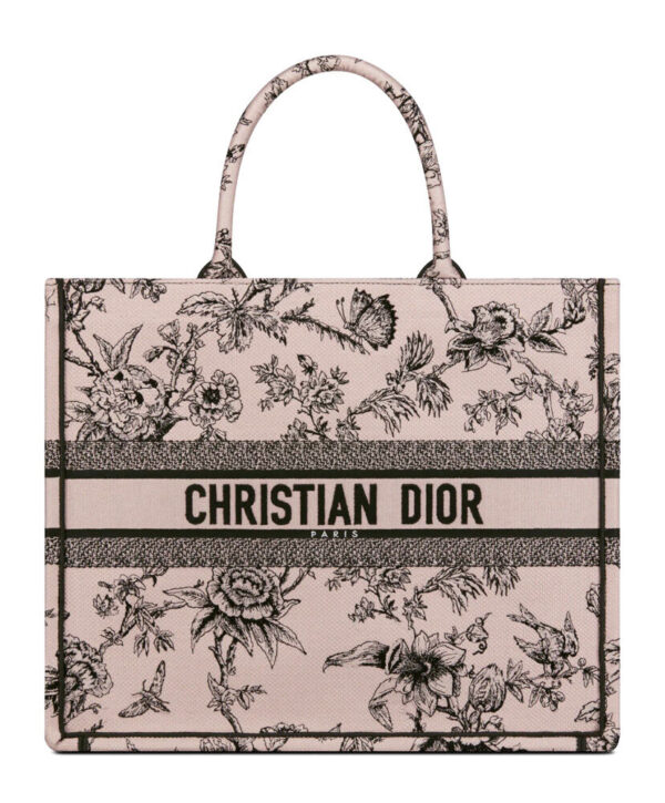 Christian Dior Large Dior Book Tote Apricot