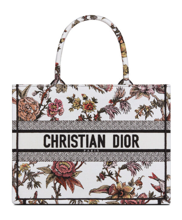 Christian Dior Medium Dior Book Tote Cream