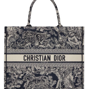 Christian Dior Book Tote Black