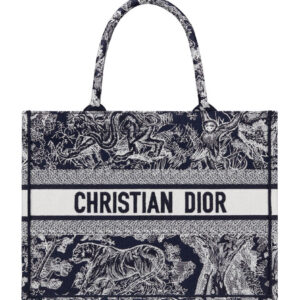 Christian Dior Small Dior Book Tote Black