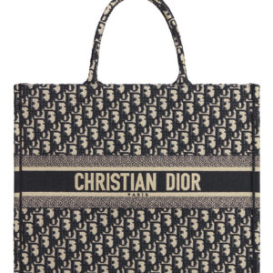 Christian Dior Book Tote bag M1286 Dark Blue