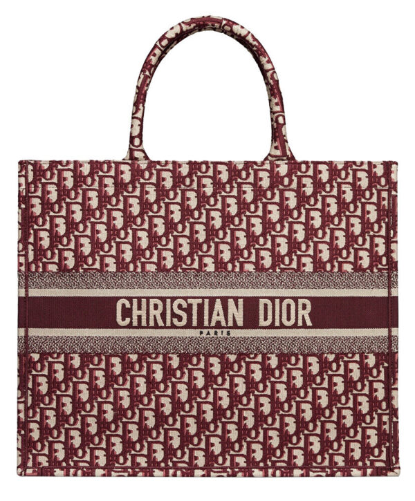 Christian Dior Book Tote bag M1286 Red