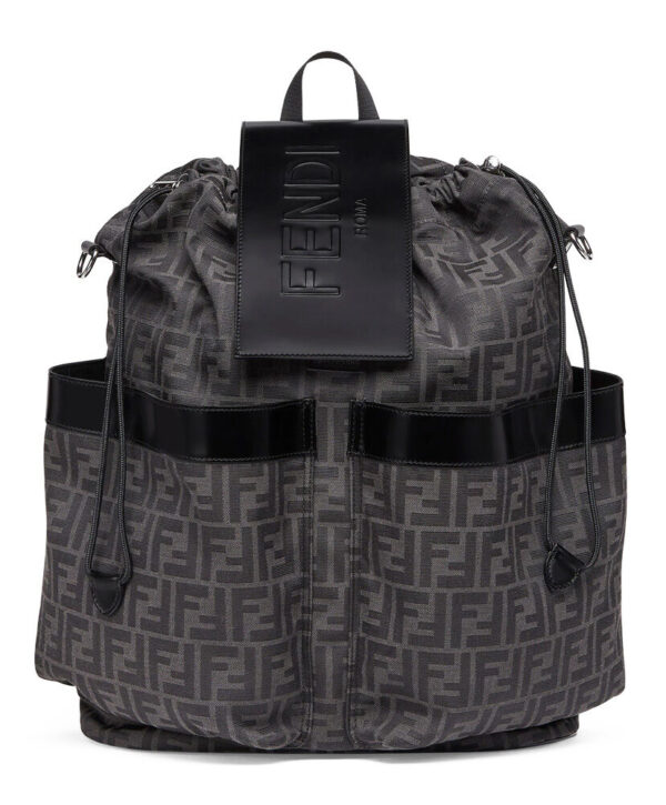 Fendi Drawstring Backpack 7VZ056 Black