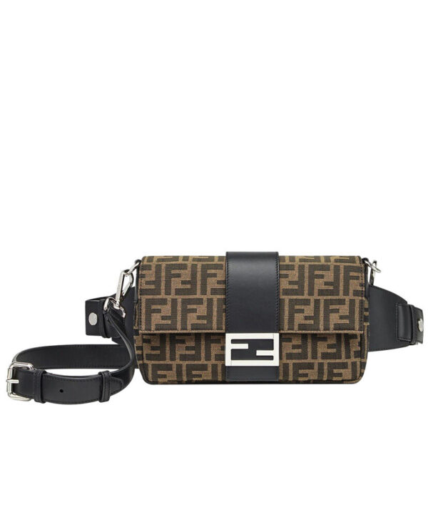 Fendi Baguette Fabric Bag 7VA472 Black