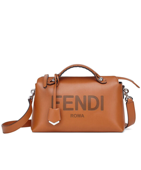 Fendi Medium By The Way Boston Bag 8BL146 Coffee