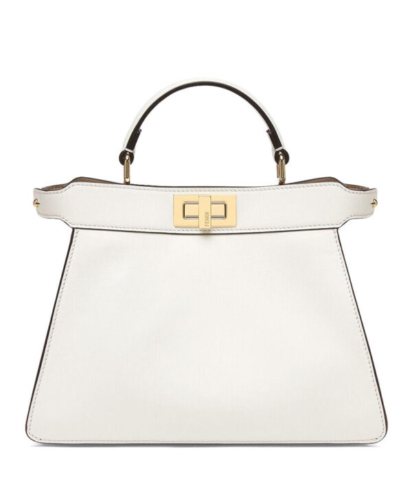 Fendi Peekaboo Iseeu Small 8BN327 White