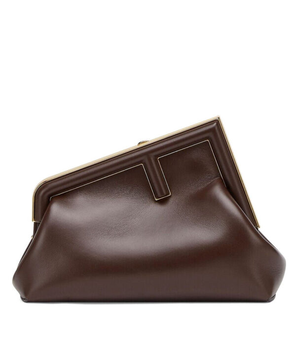 Fendi First Small 8BP129 Dark Coffee