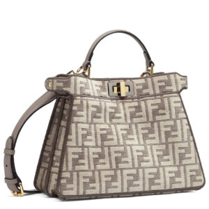 Fendi Peekaboo ISeeU Small 8BN327 Gray