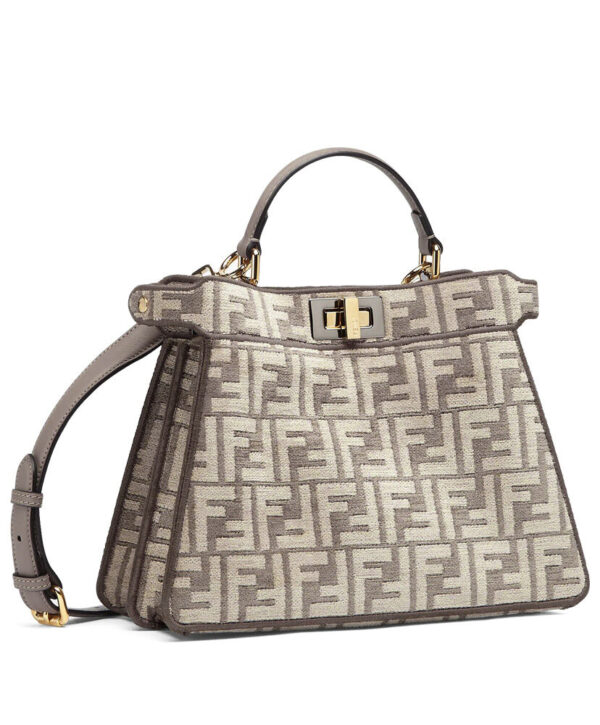 Fendi Peekaboo ISeeU Small 8BN327 Gray