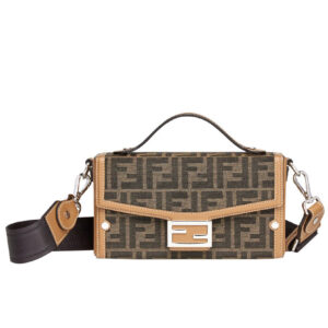 Fendi Baguette Soft Trunk 7VA565 Coffee