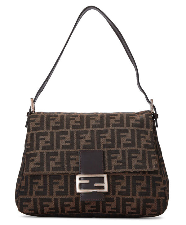 Fendi Zucca Canvas Bag Coffee