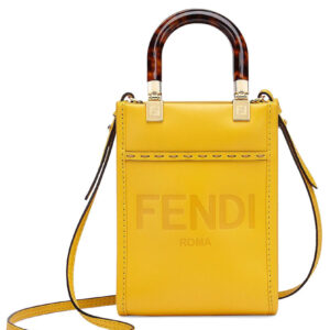 Fendi Mini Sunshine Shopper 8BS051 Yellow