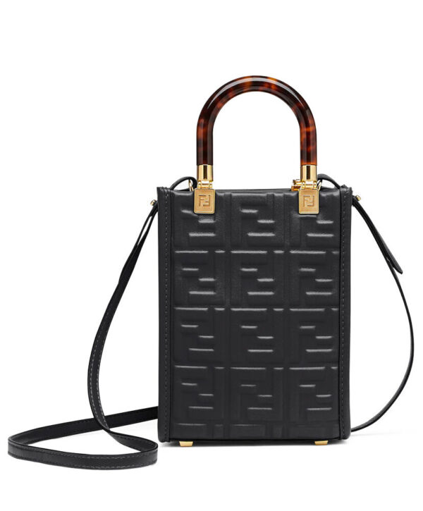 Fendi Mini Sunshine Shopper 8BS051 Black