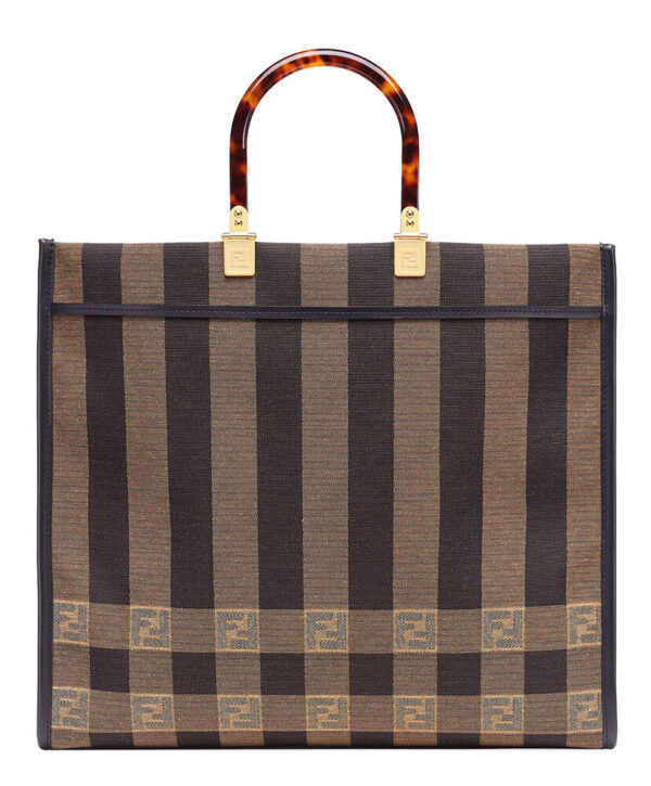 Fendi Sunshine Shopper 8BH372 Coffee