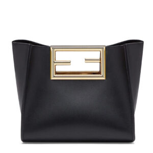 Fendi Way Small Leather Bag 8BS054 Black