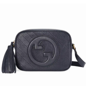 Gucci Blondie Small Shoulder Bag 742360 Dark Blue