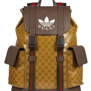 Gucci x adidas Backpack 495563 Dark Coffee