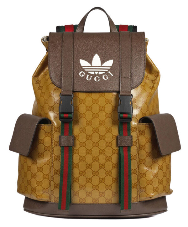 Gucci x adidas Backpack 495563 Dark Coffee