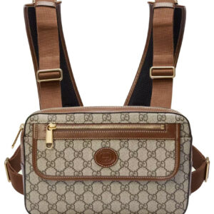 Gucci Small Backpack With Interlocking G 700515 Coffee