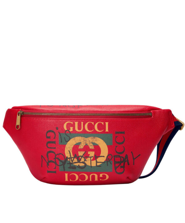 Gucci Coco Capitan logo belt bag 493869 Red