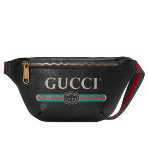 Gucci Print Small Belt Bag 527792 Black