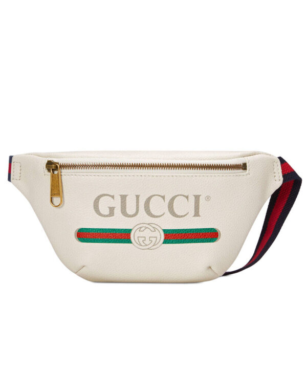 Gucci Print Small Belt Bag 527792 Cream