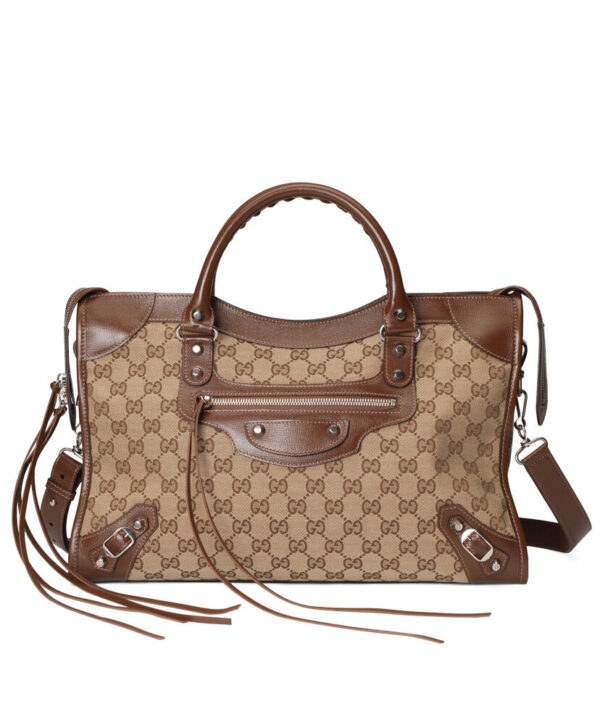 Gucci The Hacker Project Medium Neo Classic Bag 68169 Dark Coffee