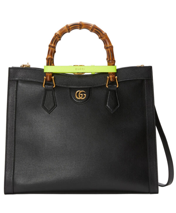 Gucci Diana Medium Tote Bag 655658 Black