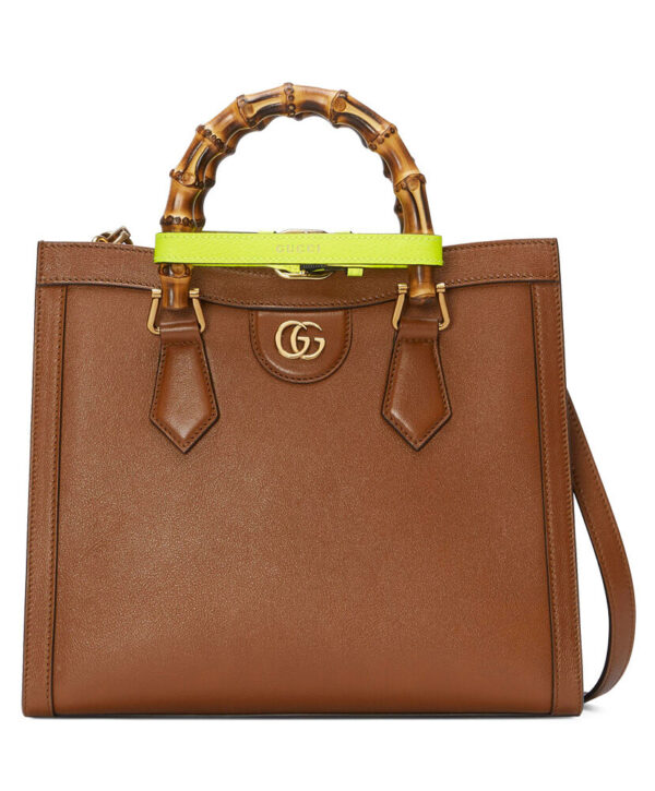 Gucci Diana Small Tote Bag 660195 Coffee