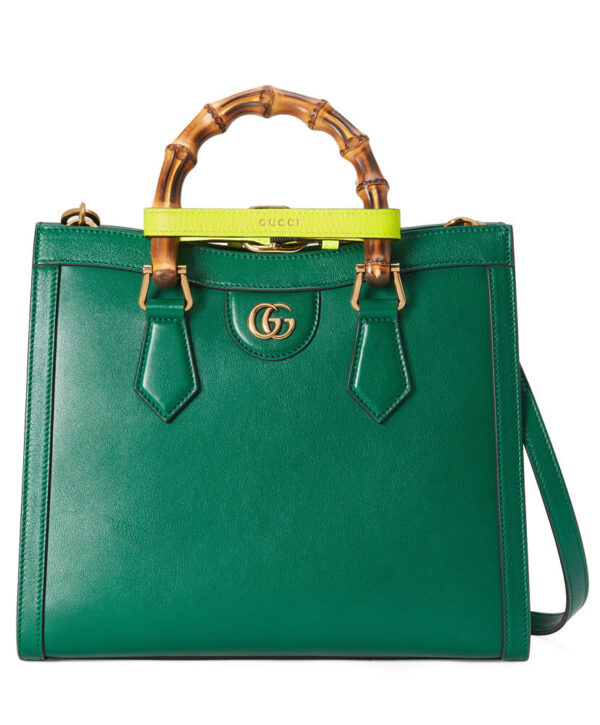 Gucci Diana Small Tote Bag 660195 Green