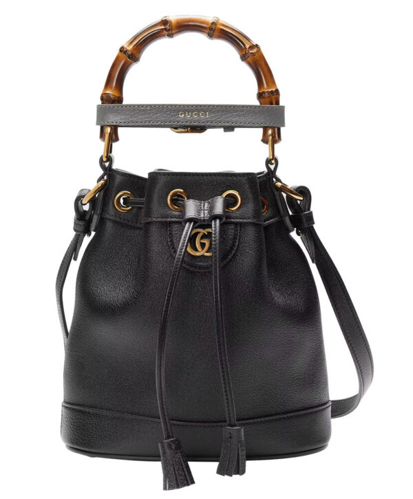 Gucci Diana Mini Bucket Bag 724667 Black