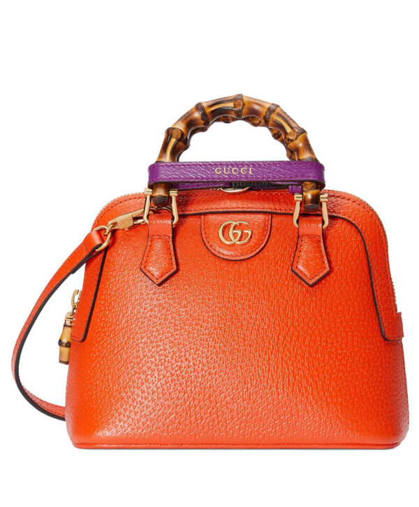 Gucci Diana Mini Tote Bag 715775 Orange