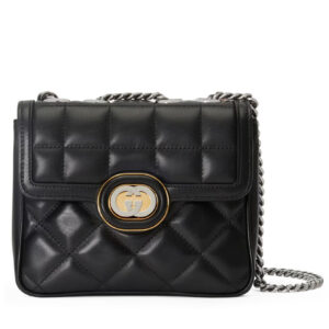 Gucci Deco Mini Shoulder Bag 741457 Black