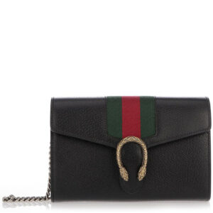 Gucci GG Web Crossbody 481377 Black